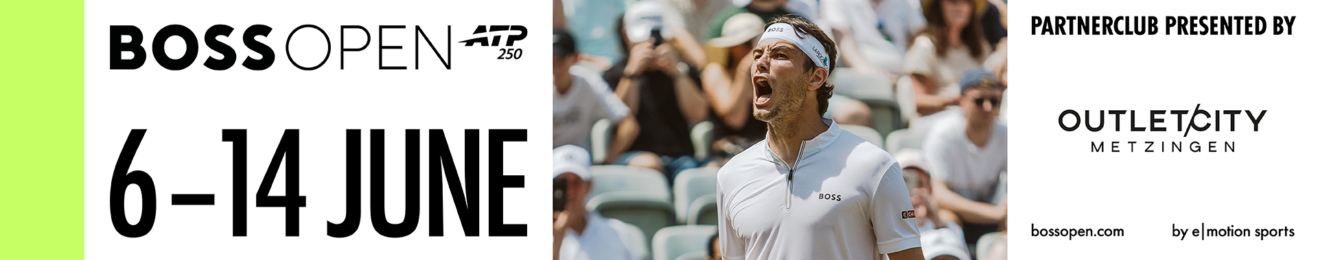 Wir sind Partnerclub der Boss Open
